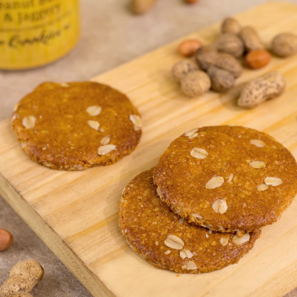 Peanut Butter Jaggery Cookies