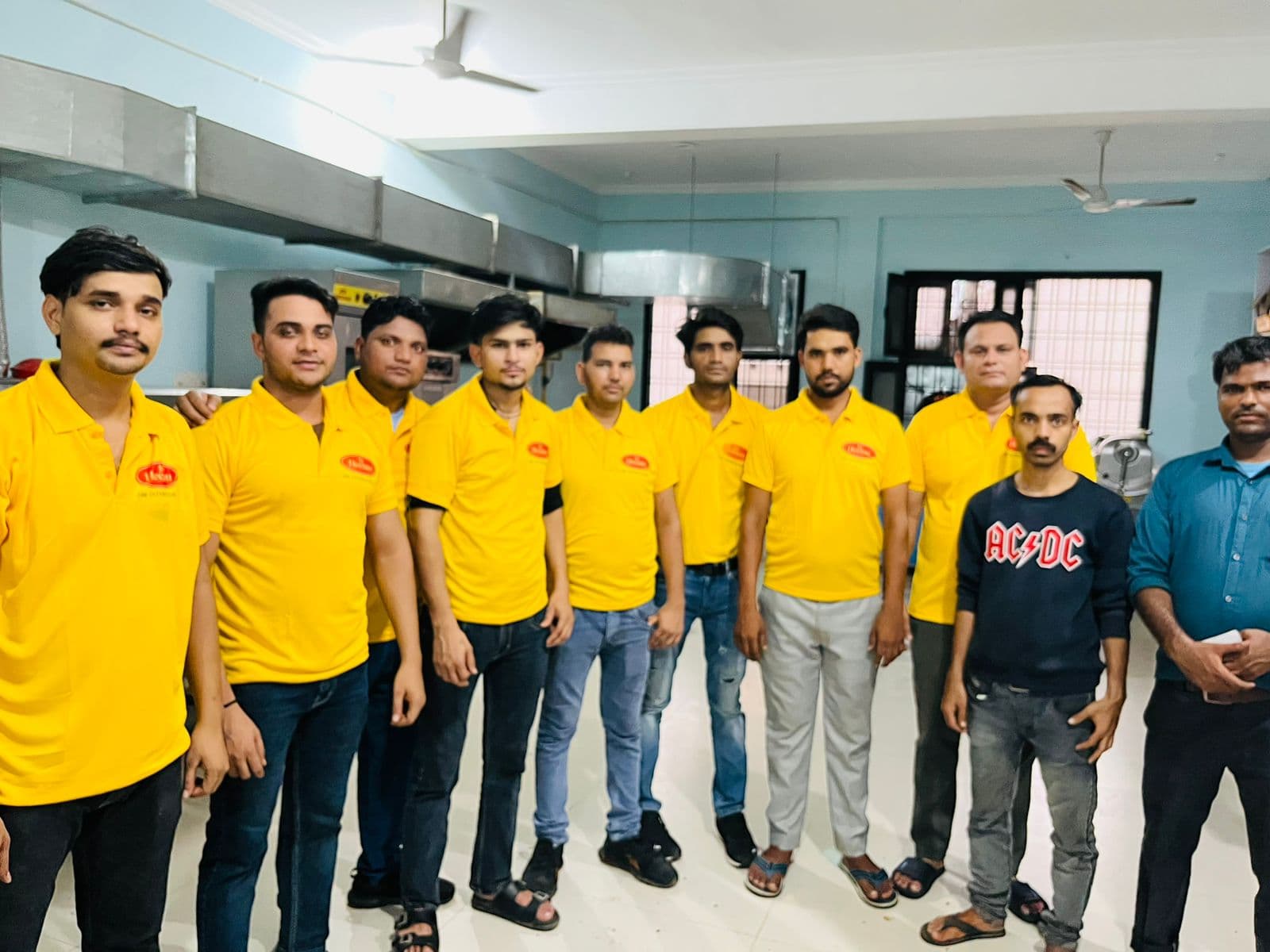 Large team group