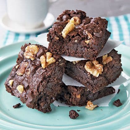 Fudge Walnut Brownies